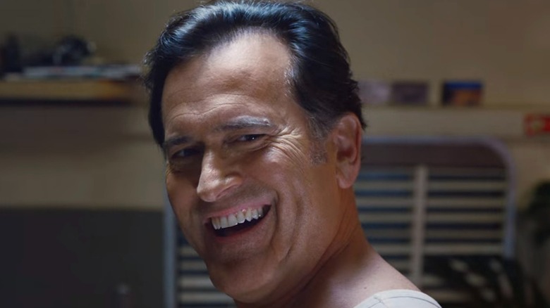 Ash Williams smiling