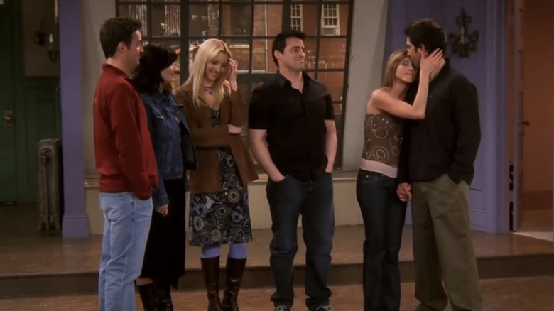 The Friends gather together one last time in "Friends" (1994-2004)