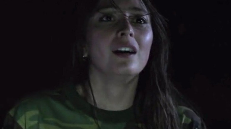 Sadie at the accident scene