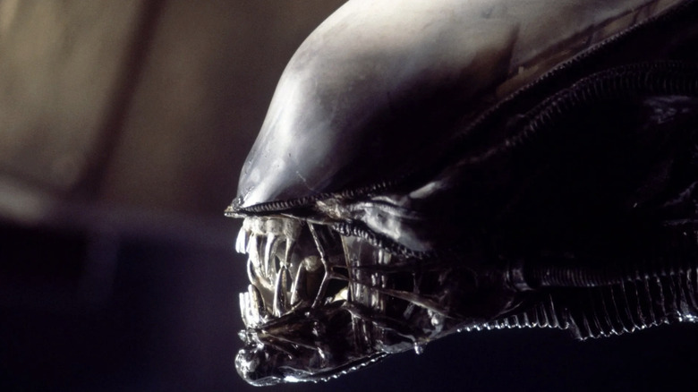 The Xenomorph stalks its prey in "Alien" (1979)