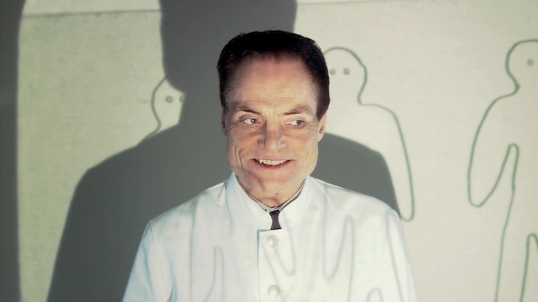 Dr Heiter looking menacing