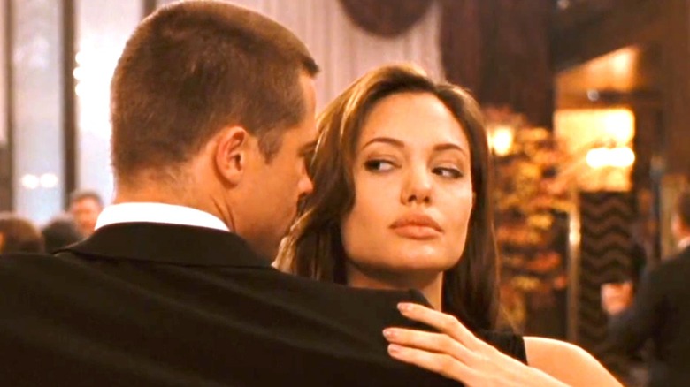 Brad Pitt and Angelina Jolie dance Mr & Mrs Smith