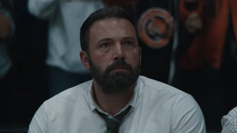 Jack (Ben Affleck) looks up in The Way Back
