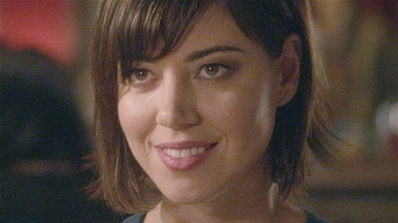 Aubrey Plaza smiling