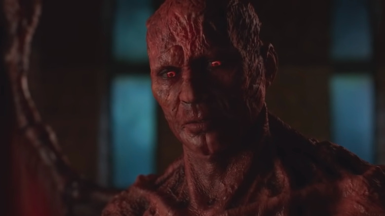 Lucifer in full Devil guise