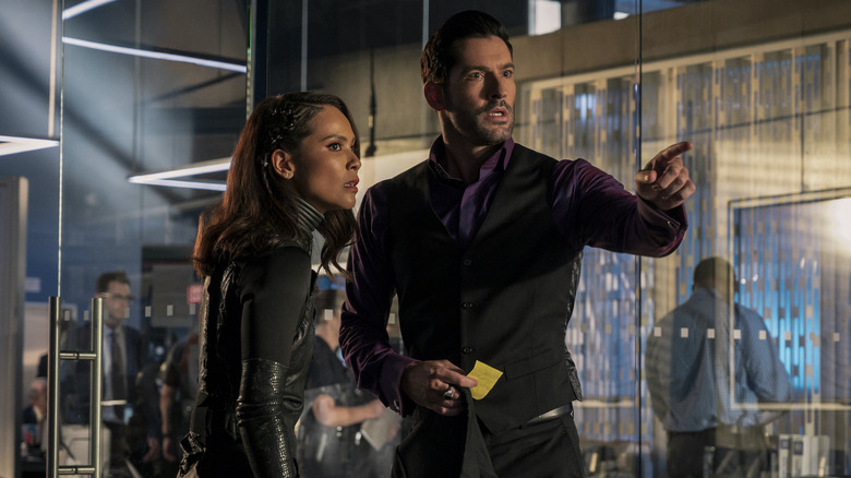 Lucifer finds a clue as Maze watches