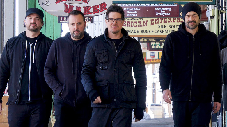 The Ghost Adventures crew stroll the streets