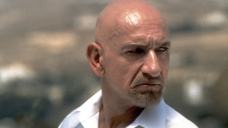 Don Logan looks back menacingly in 'Sexy Beast' (2000)