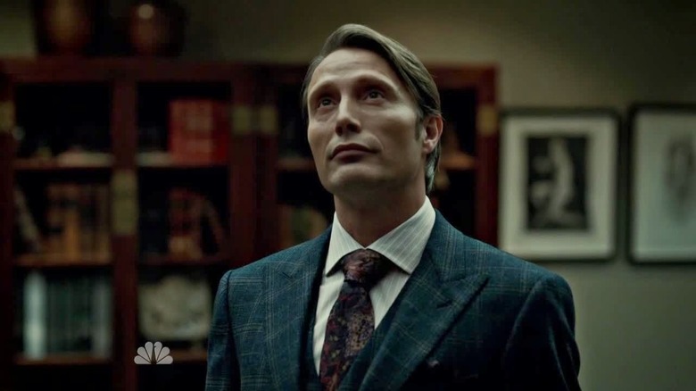 Hannibal looks up in "Hannibal" (2013-2015)