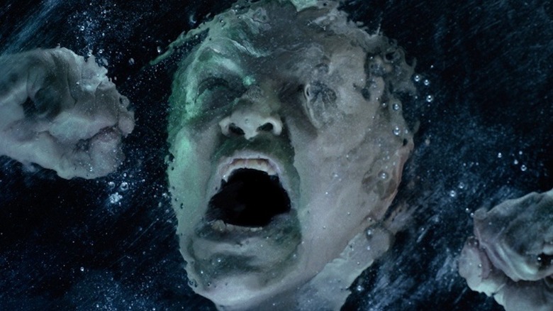 Captain Crozier screams while entrapped in ice in "The Terror" (2018-present)