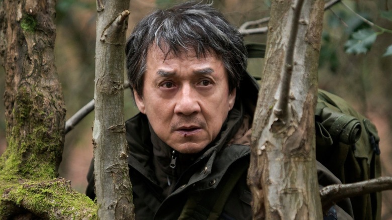 Quan hiding in the woods in The Foreigner