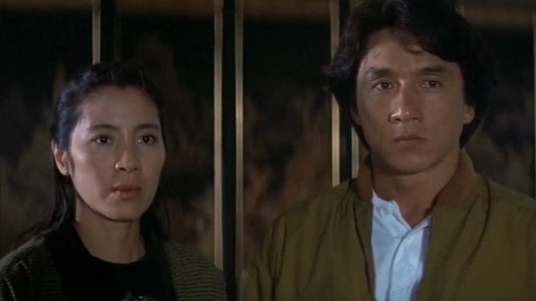 Yang and Chang standing side by side in Supercop
