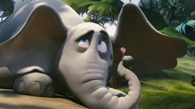 Horton listening to the speck in "Horton Hears a Who!" (2008)