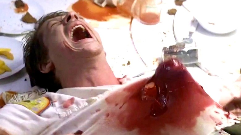 Alien popping out of Kane's chest 