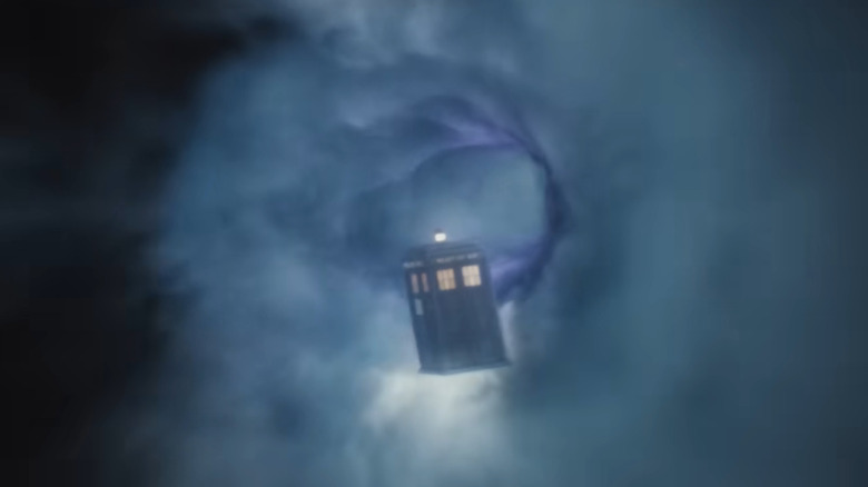 Tardis flying