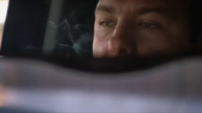 Tony Soprano driving
