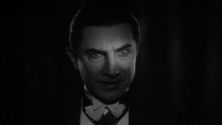 Dracula glaring in 1931's "Dracula"