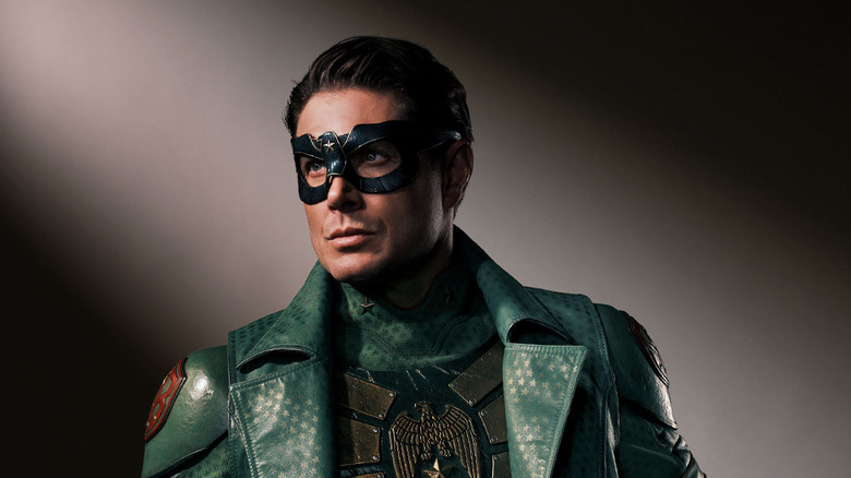 Soldier Boy in a 1950s superhero uniform in Vought Rising (2027)