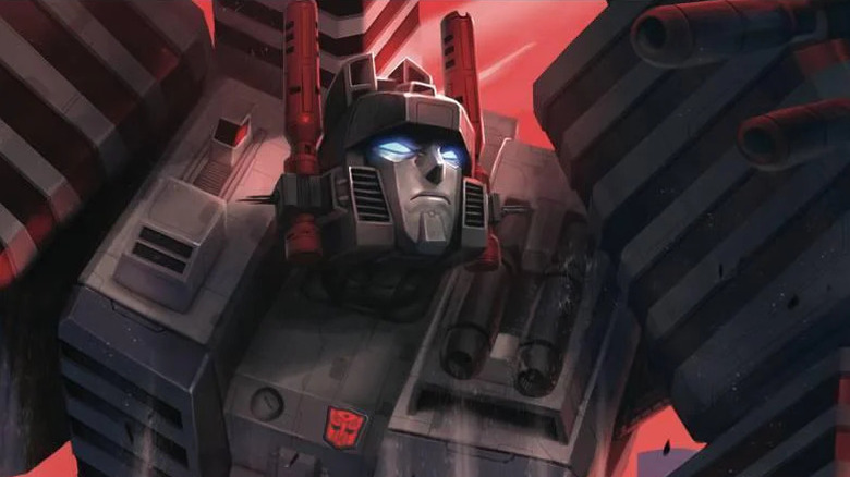 Metroplex looking determined in The Transformers: Till All Are One