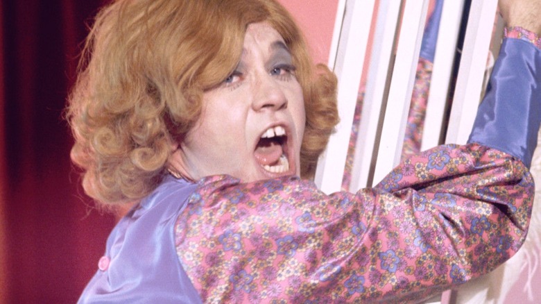 Timothy Blair yelling in "The Ugliest Girl in Town"