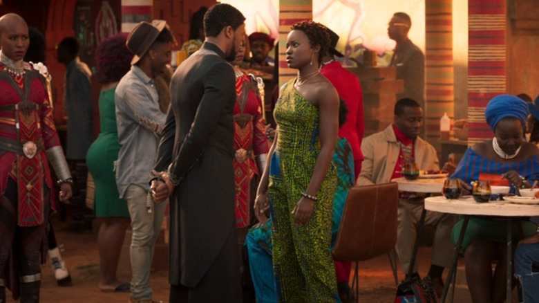 Nakia and the king bicker