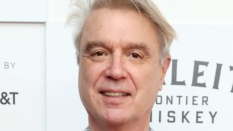 David Byrne attending Tribecca