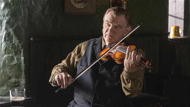 Colm playing the violin