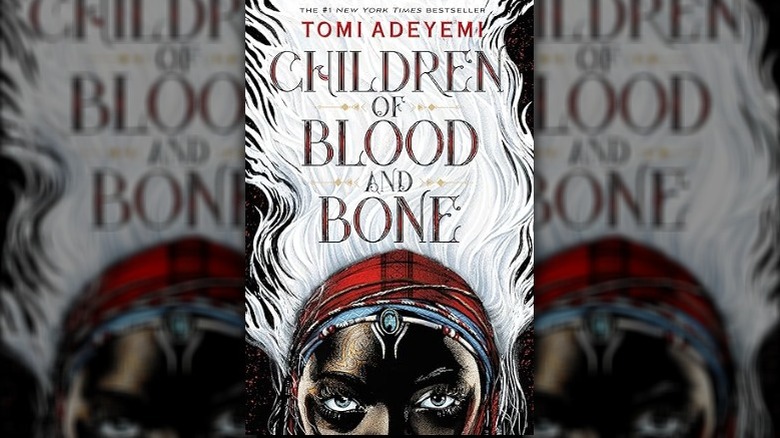 Cover art from the novel "The Children of Blood and Bone"