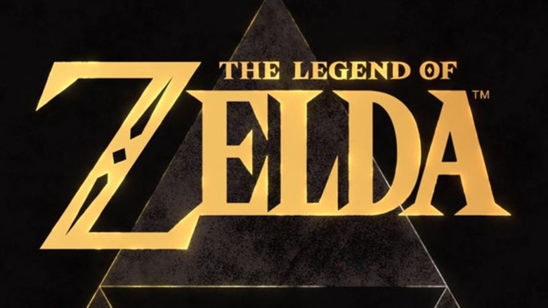 "The Legend of Zelda" announcement movie logo