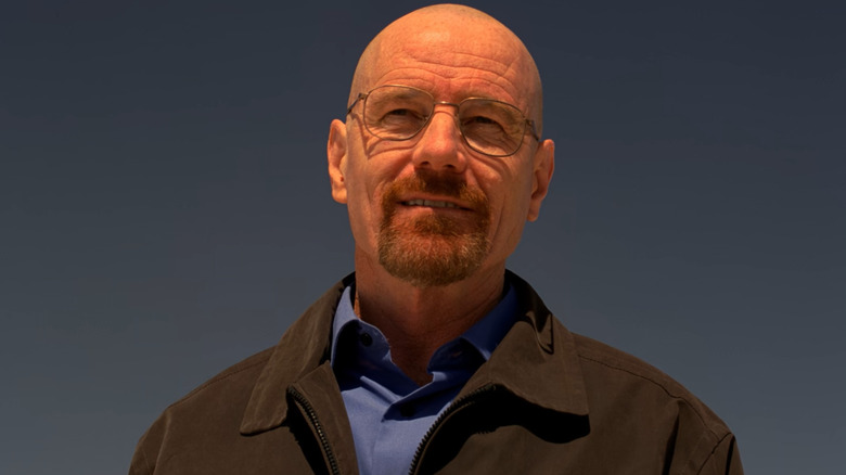 Walter White smirking