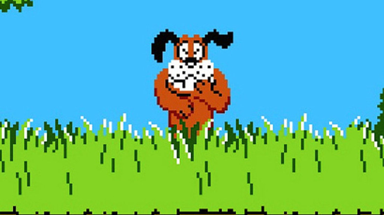 Duck Hunt Dog Laughing at Your Failures