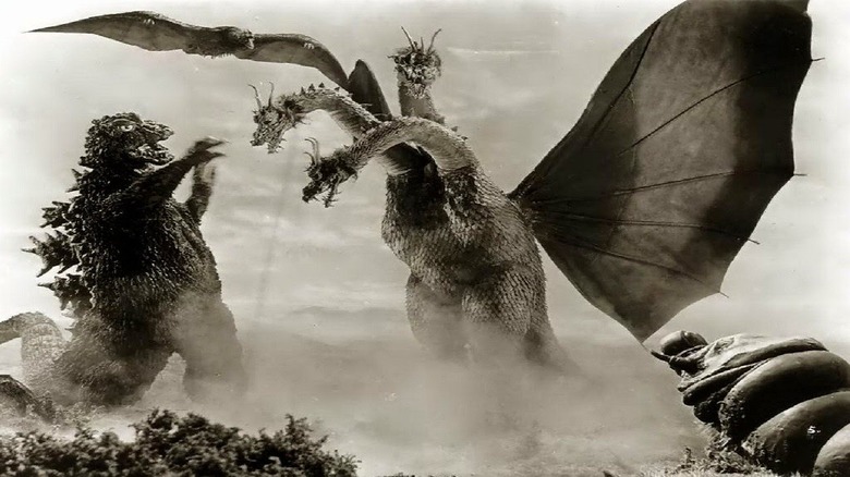 Scene from Ghidorah, the Three-Headed Monster