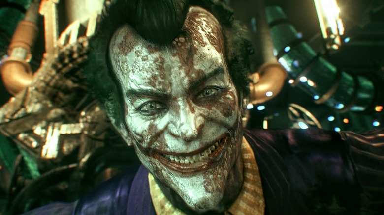 Arkham Knight Joker smiling