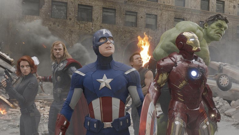 Scene from The Avengers