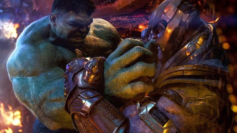 Scene from Avengers: Infinity War