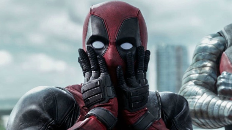 Ryan Reynolds Deadpool is shocked