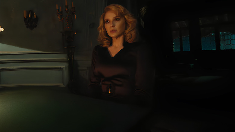 Rowena looks on nervously