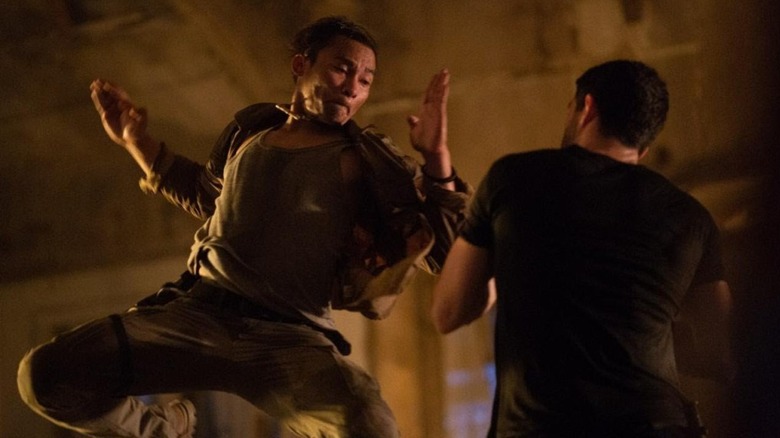 Jaka and Payu looking intense