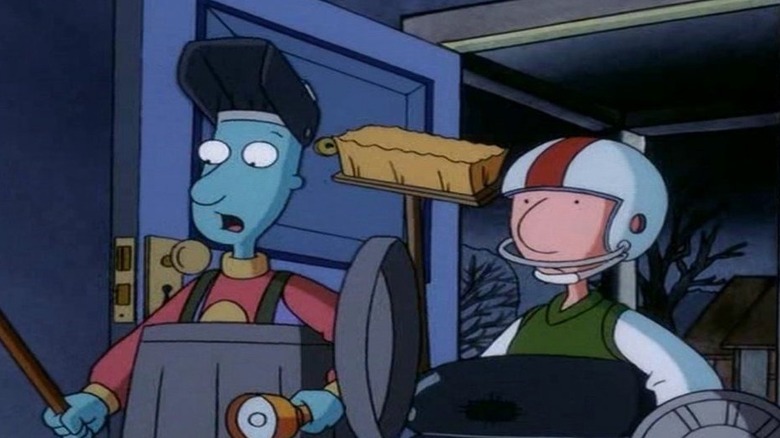 Doug Funnie and Skeeter Valentine in Doug's 1st Movie