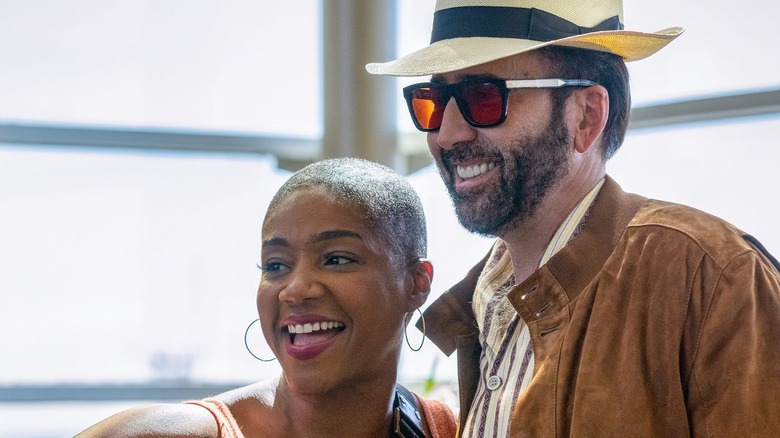 Tiffany Haddish gets selfie with Cage