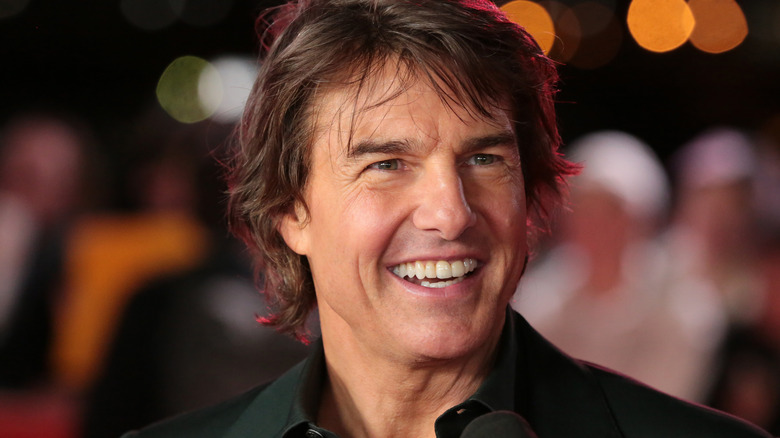 Tom Cruise smiling