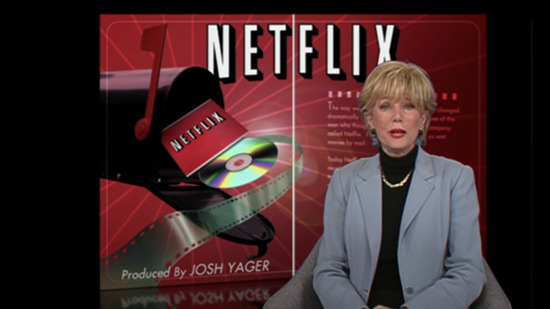 Leslie Stahl introducing the Netflix segment on 60 Minutes