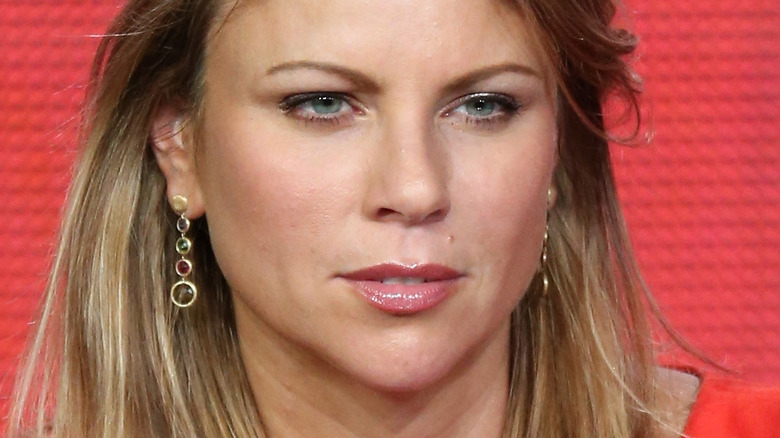 Lara Logan looking serious