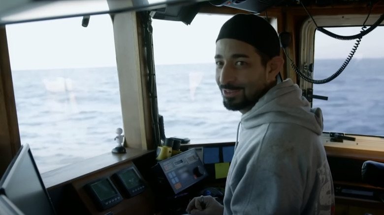 Josh on the ship