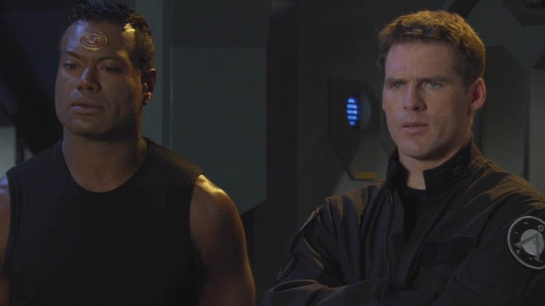 Teal'c and Mitchell
