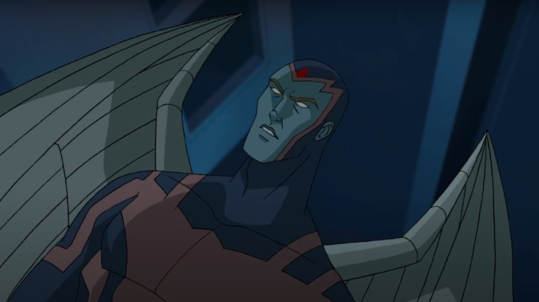 Archangel looking angry