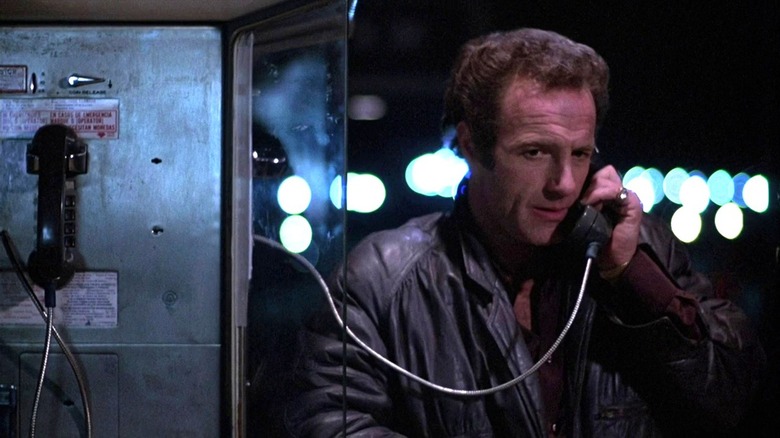 James Caan on phone in Thief