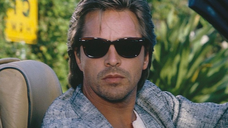 Sonny wearing sunglasses