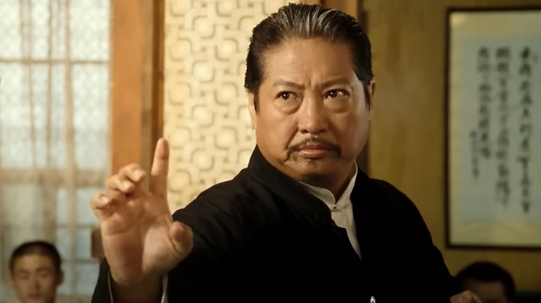 Sammo Hung in fighting stance