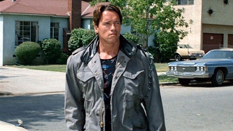 The T-800 walking outside (1984)